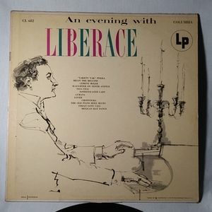 Vintage An Evening with Liberace 33 Vinyl Record